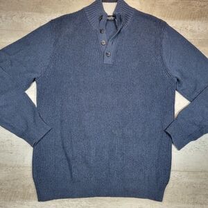 Nautica Blue Men's Knit Sweater Size Large